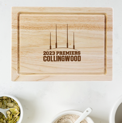 Goal Collingwood Personalised Steak Board