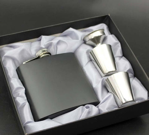 Black Flask gift Set