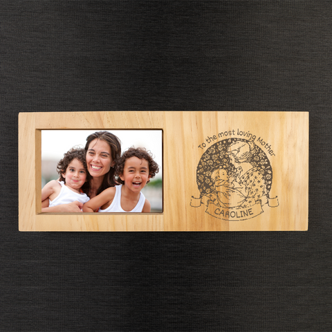 Most Loving Mother Personalised Engraved Frame