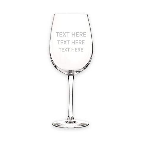 personalised champagne glass