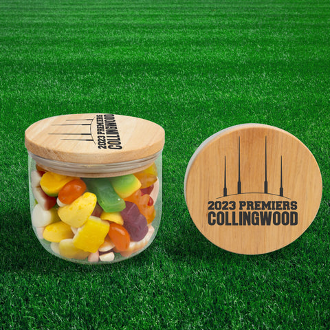 Goal Collingwood Personalised Lolly Jar