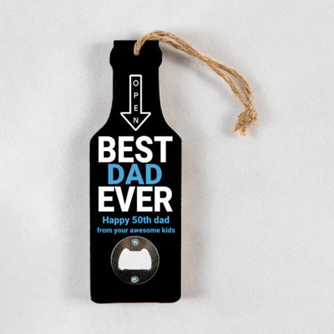 Personalised Best Ever Bottle Opener
