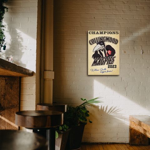 personalised champions print