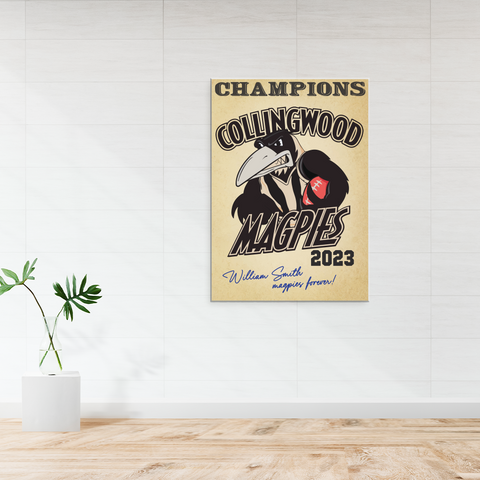 personalised champions print