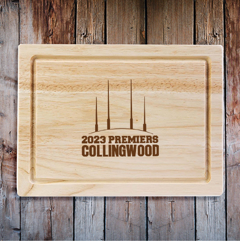 Goal Collingwood Personalised Steak Board