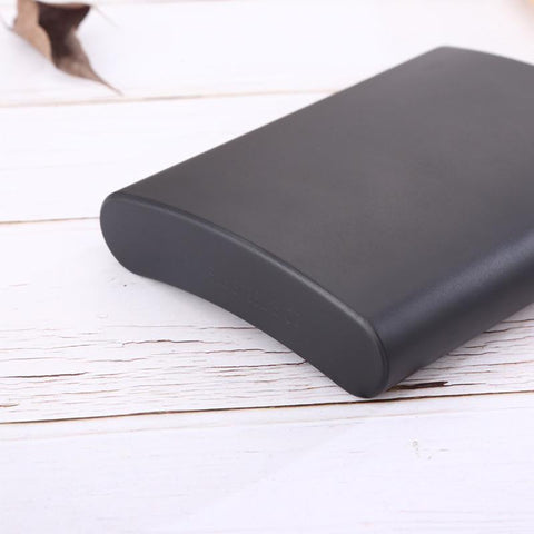 Personalised Black Flask