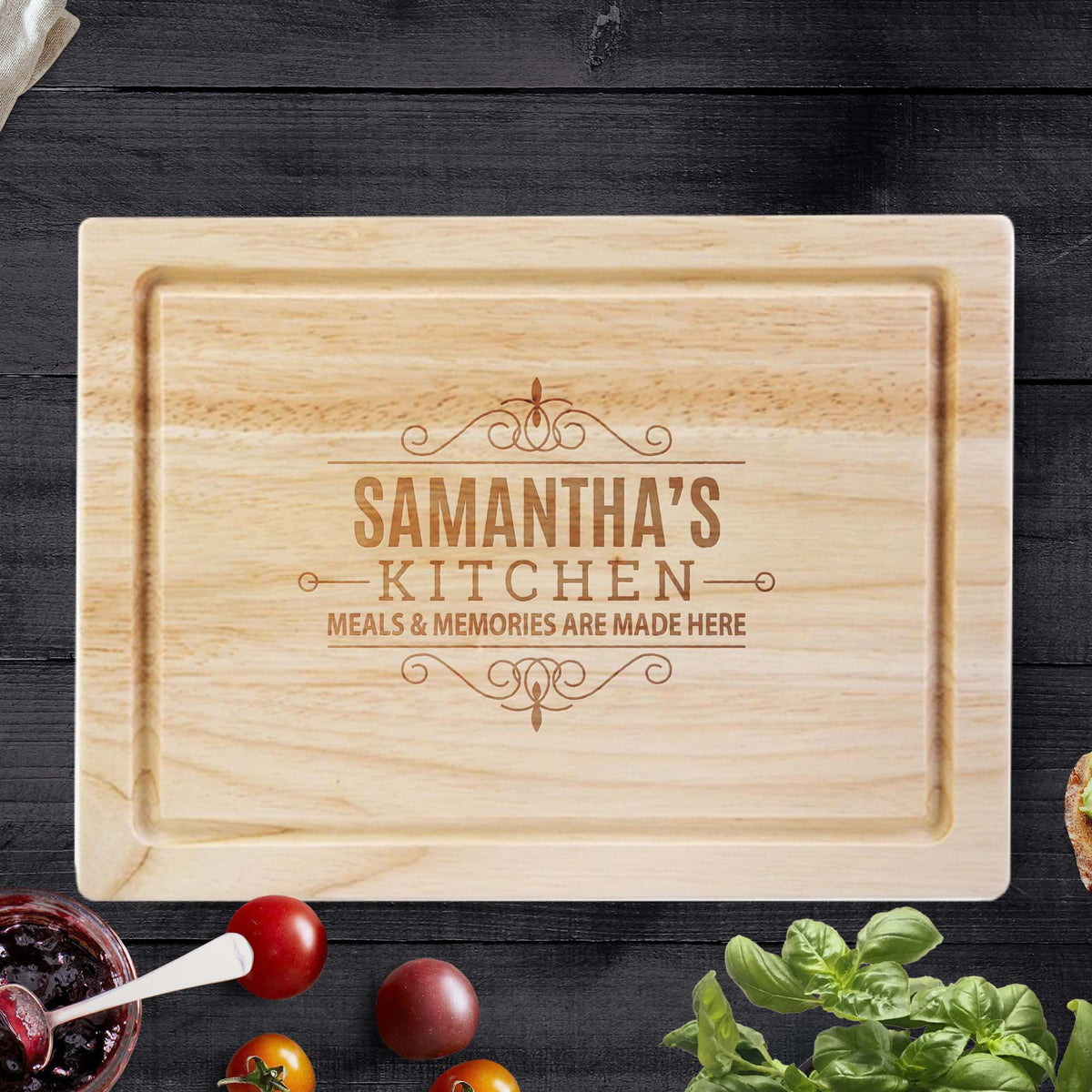 Personalised Classic Kitchen Engraved Steak Board | Givi Gifts