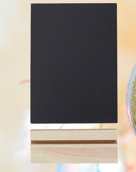 chalk board with stand