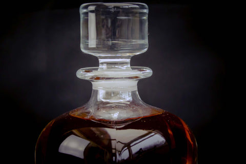 engraved elegance whiskey decanter