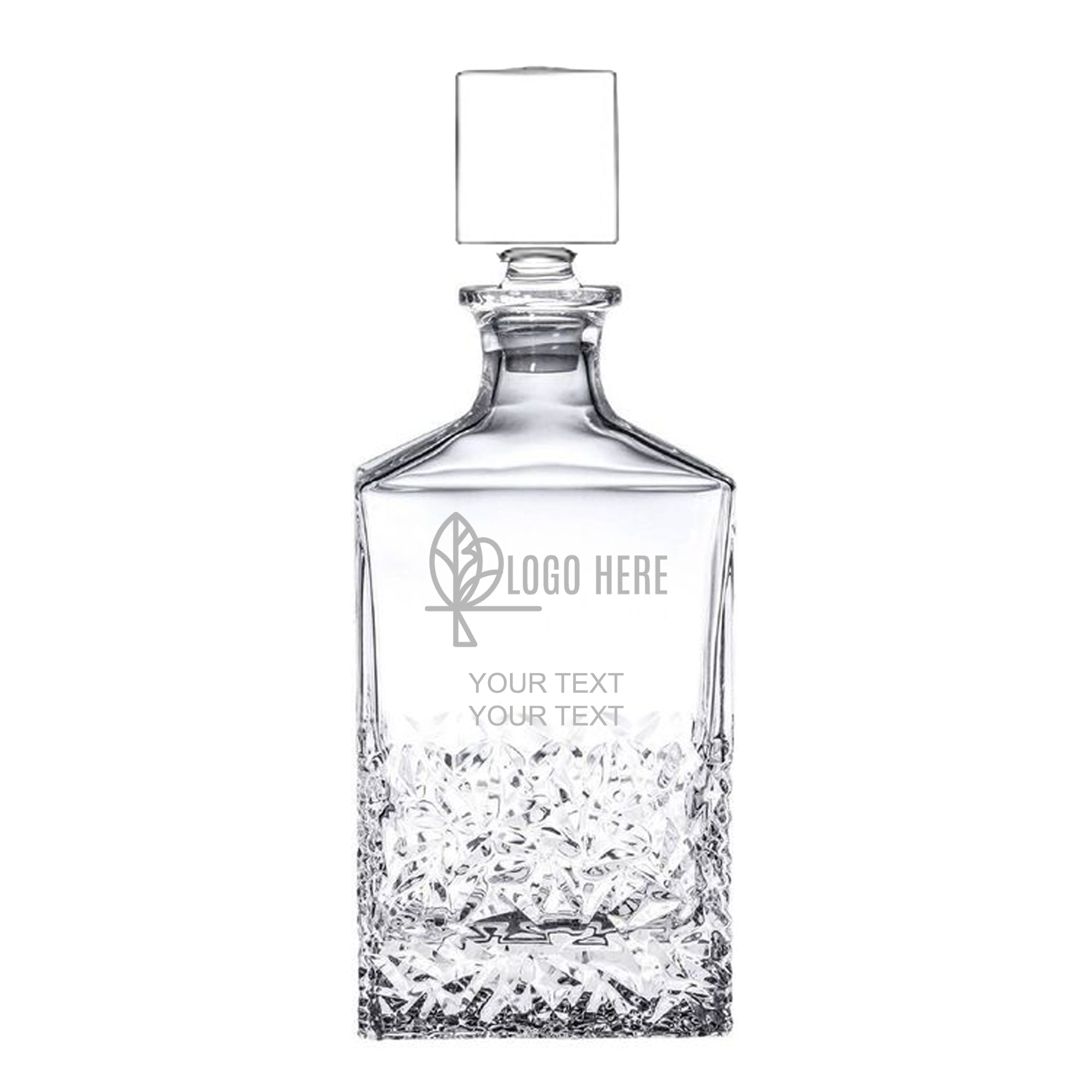 Your Logo Corporate Gift Personalised Choice of Decanters Givi Gifts