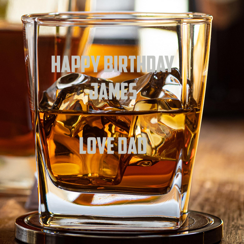 personalised empire spirits glass